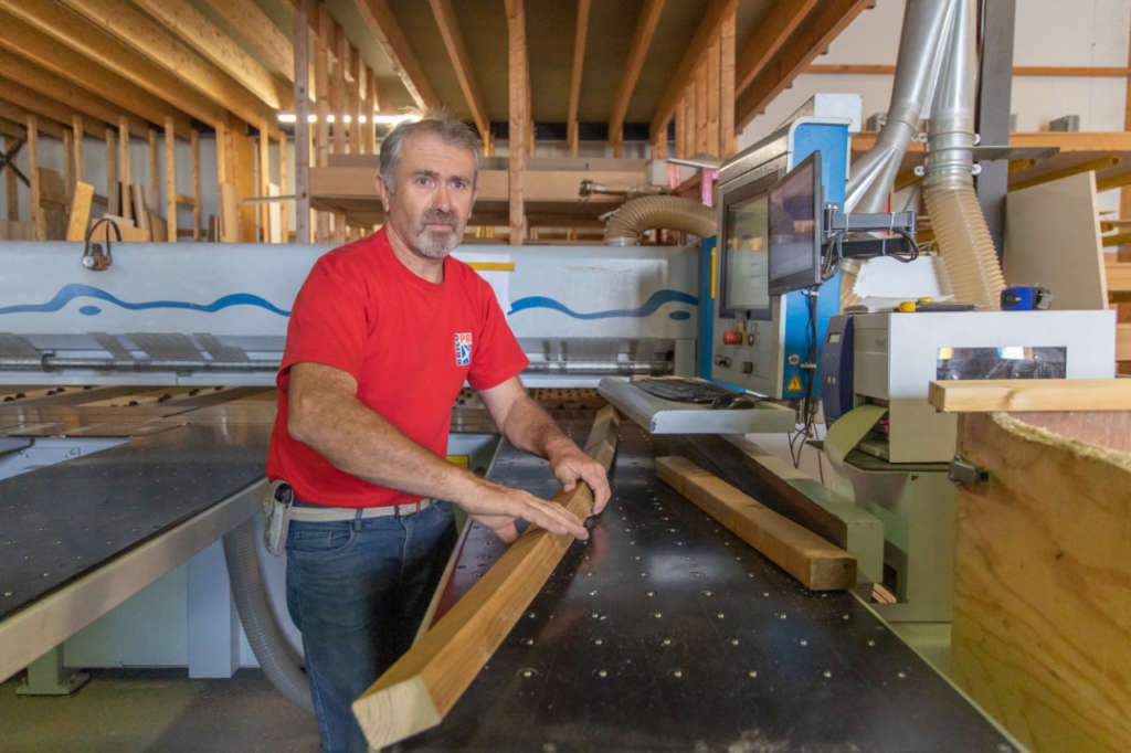 découpe panneaux bois besnier